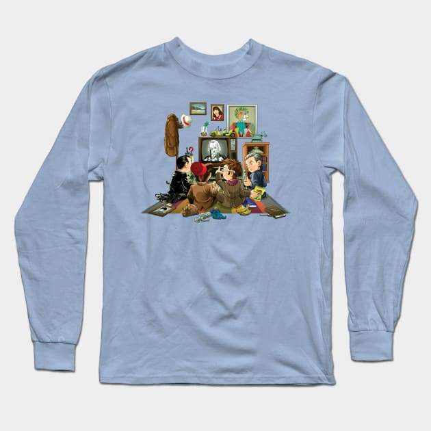 50 Years of The Doctor Long Sleeve T-Shirt by saqman